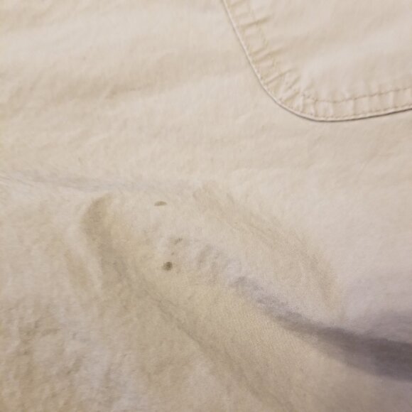 Denver Hayes Hiking Shorts W12 100% Cotton Beige Large Khaki Cargo Short Vintage - Picture 9 of 9